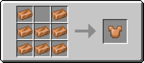 Image of the recipe for Bronze Chestplate