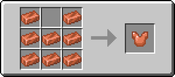 Image of the recipe for Copper Chestplate