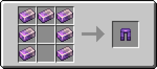 Image of the recipe for Kyber Leggings