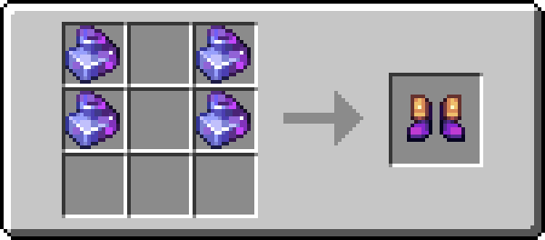 Image of the recipe for Star Platinum Boots
