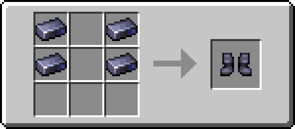 Image of the recipe for Steel Boots