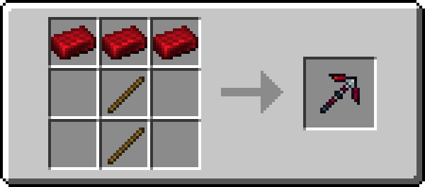 Image of the recipe for Adamantite Pickaxe