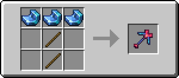 Image of the recipe for Aquarium Pickaxe