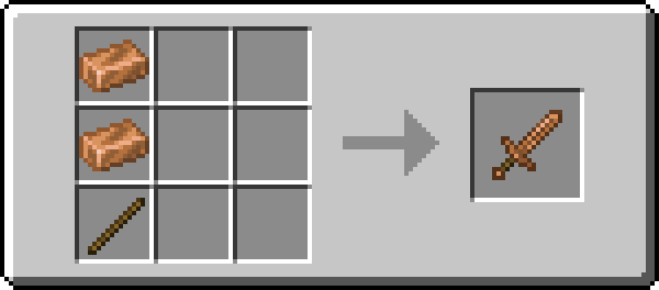 Image of the recipe for Bronze Sword