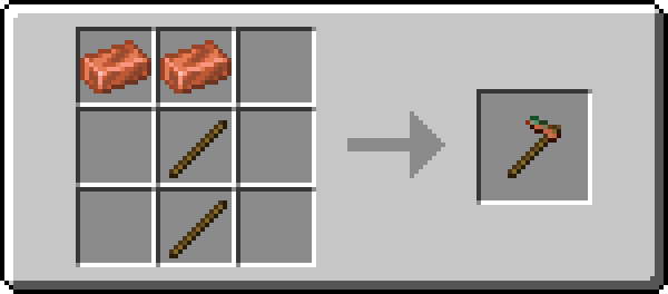 Image of the recipe for Copper Hoe