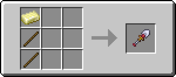 Image of the recipe for Hallowed Shovel