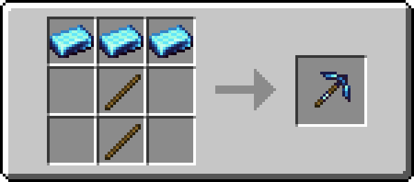 Image of the recipe for Mythril Pickaxe
