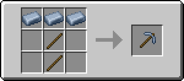 Image of the recipe for Osmium Pickaxe