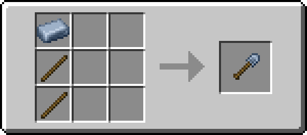 Image of the recipe for Osmium Shovel