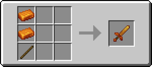 Image of the recipe for Palladium Sword