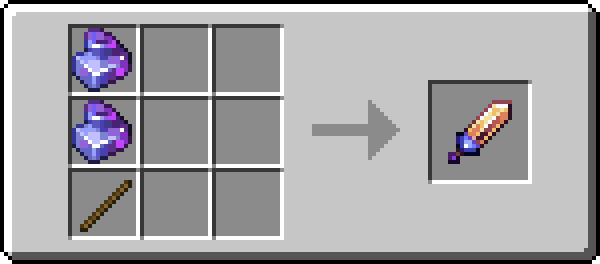 Image of the recipe for Star Platinum Sword