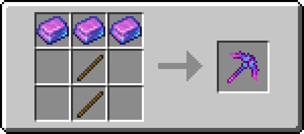 Image of the recipe for Stormyx Pickaxe